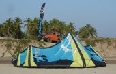 Кайт Slingshot 2014 Rally на тестах в ГОА