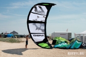 Фотоотчет из Сыктывкара кайта Slingshot 2014 Turbine 17M Light Wind