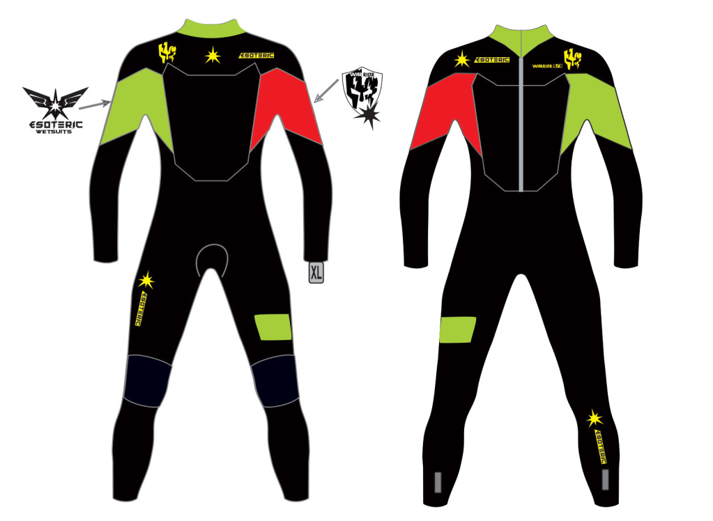 Esoteric Warrior Thermo 5/3 Lime/Red