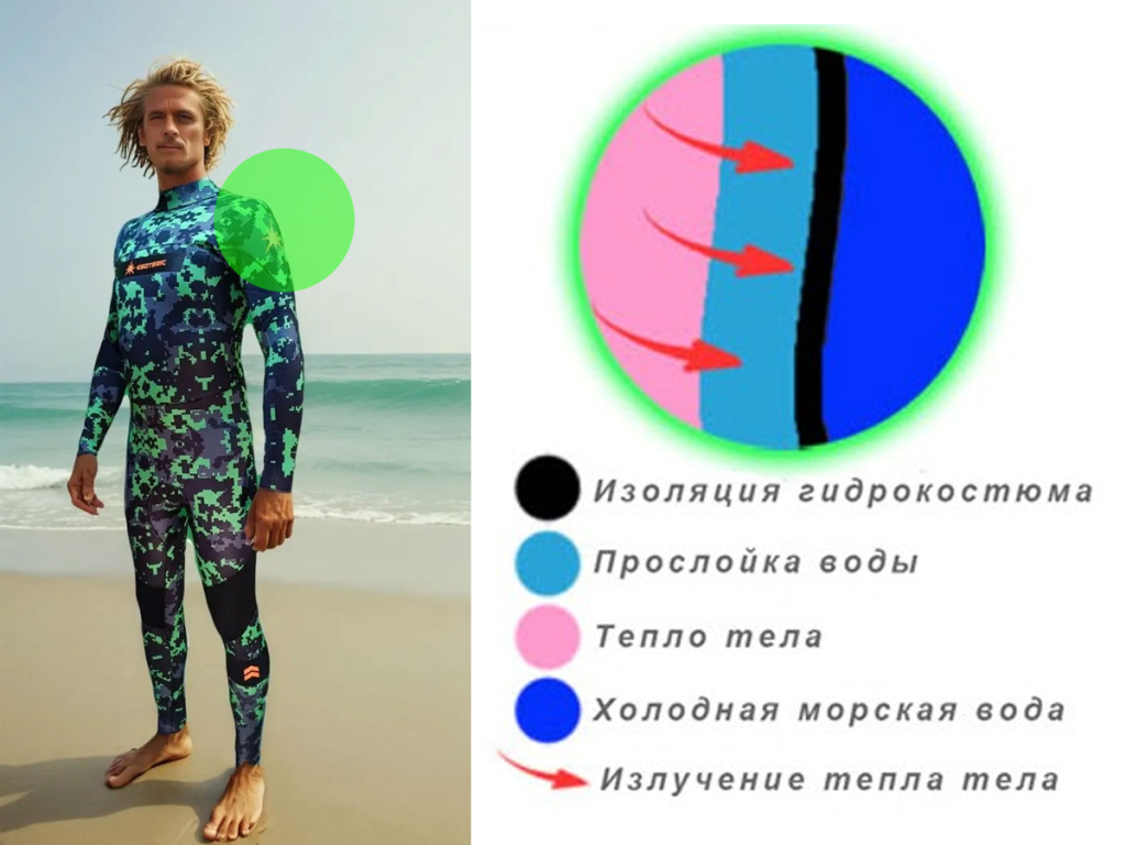 Как работает гидрокостюм Как работает гидрокостюм