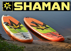 Обзор SUP бордов Shaman от KITESPACE