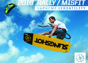 Кайт Rally и кайтборд Misfit