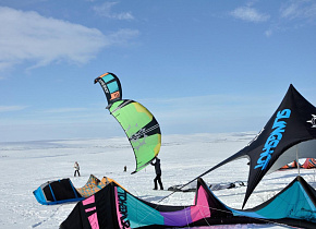 Тесты кайтов Турбина 7 и 19 метров и трапеции Ride Engine 2019 Elite Carbon на Кольском полуострове от Александра Николаевского  