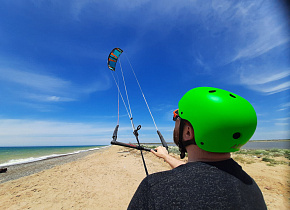 Мой первый водный кайт