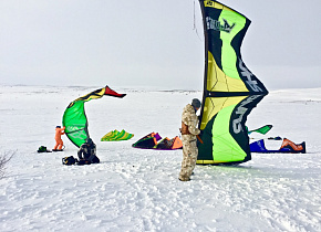 Slingshot PROtour Snowkiteworld в Тундру