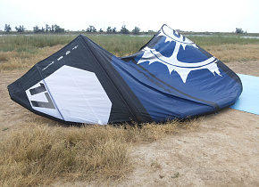 Отчет из Крыма о кайте Slingshot Turbine 17 m и доске Vision 138 2015 года