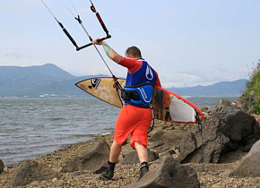 Камчатские Хаваии! Или +26 на кайтспоте Ягодная!